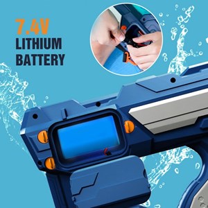 اسباب بازی تفنگ آب پاش شارژی بزرگ Electric Rechargeable Water Gun _اسباب بازی تفنگ